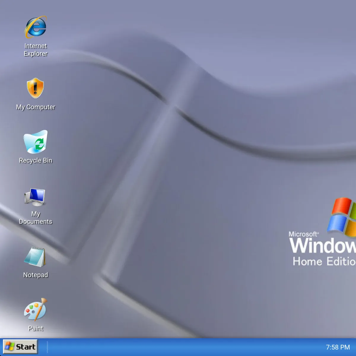 Windows XP Simulator