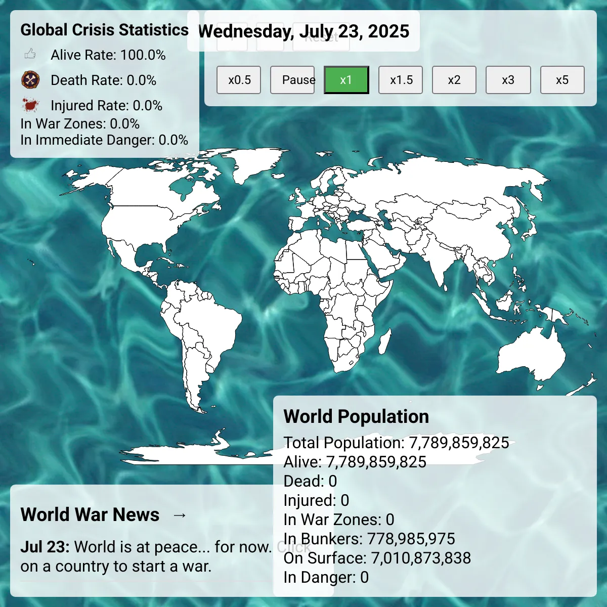 the project is loading