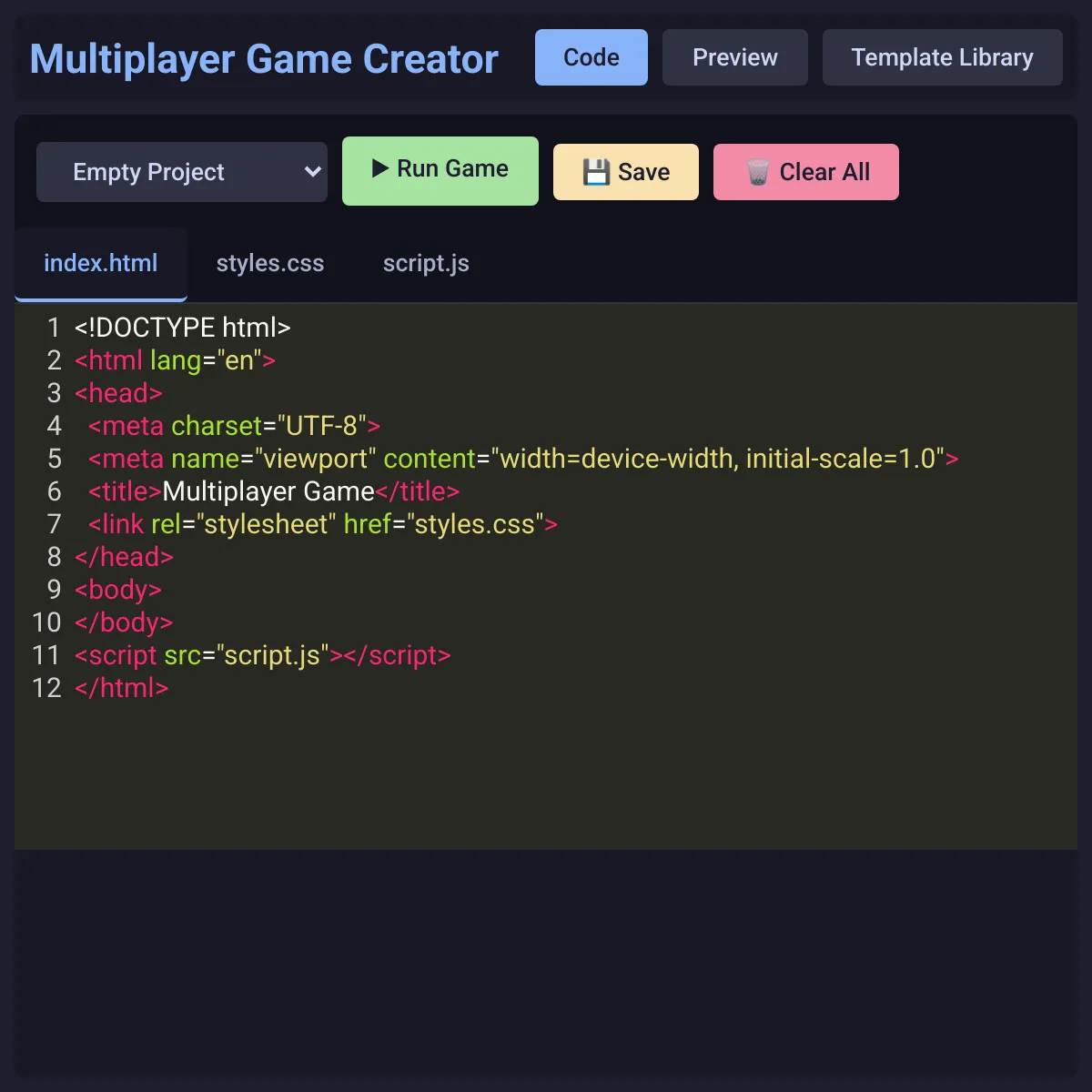 A Literal Game Engine Coder
