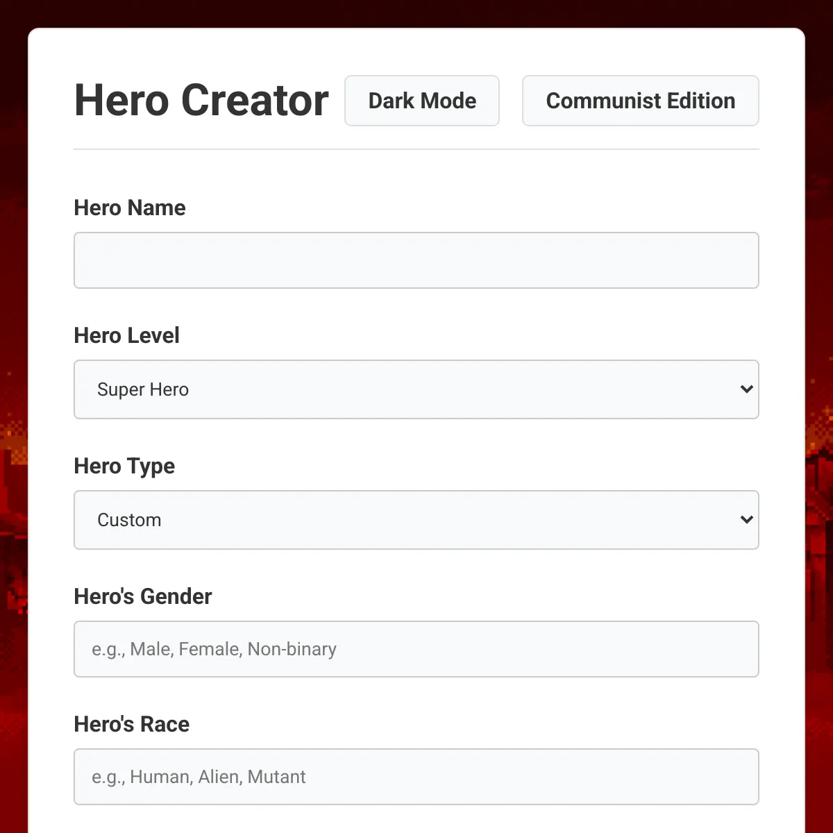 the project is loading