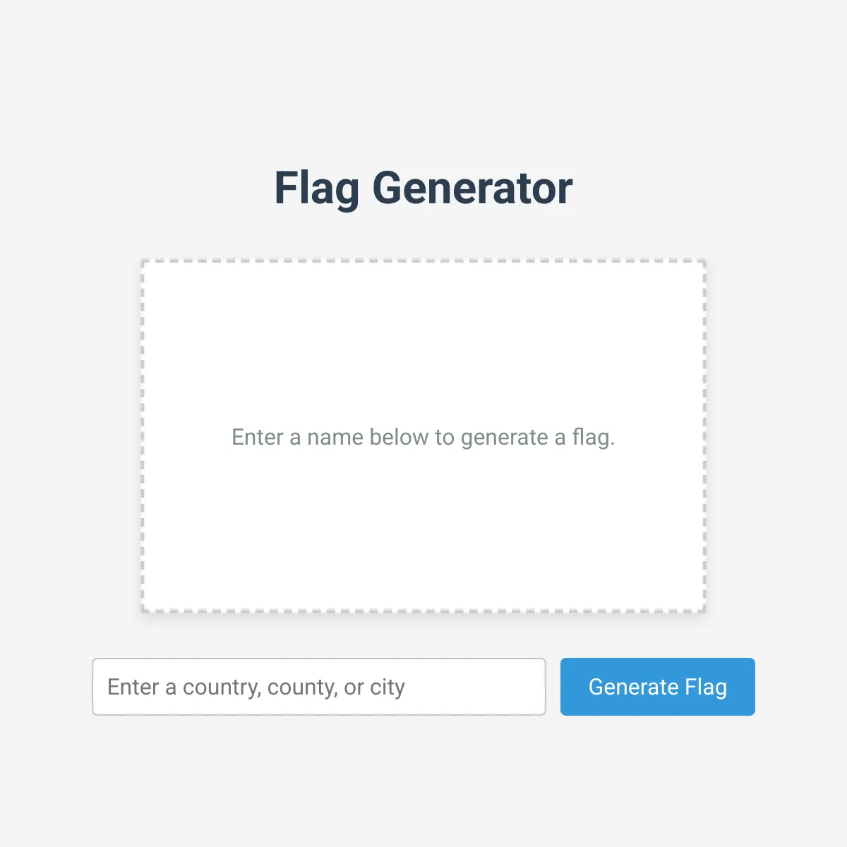 Flag Generator