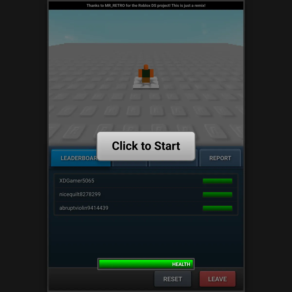the project is loading
