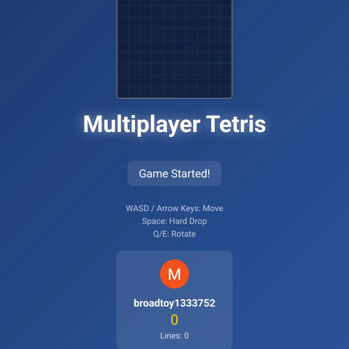 the project is loading