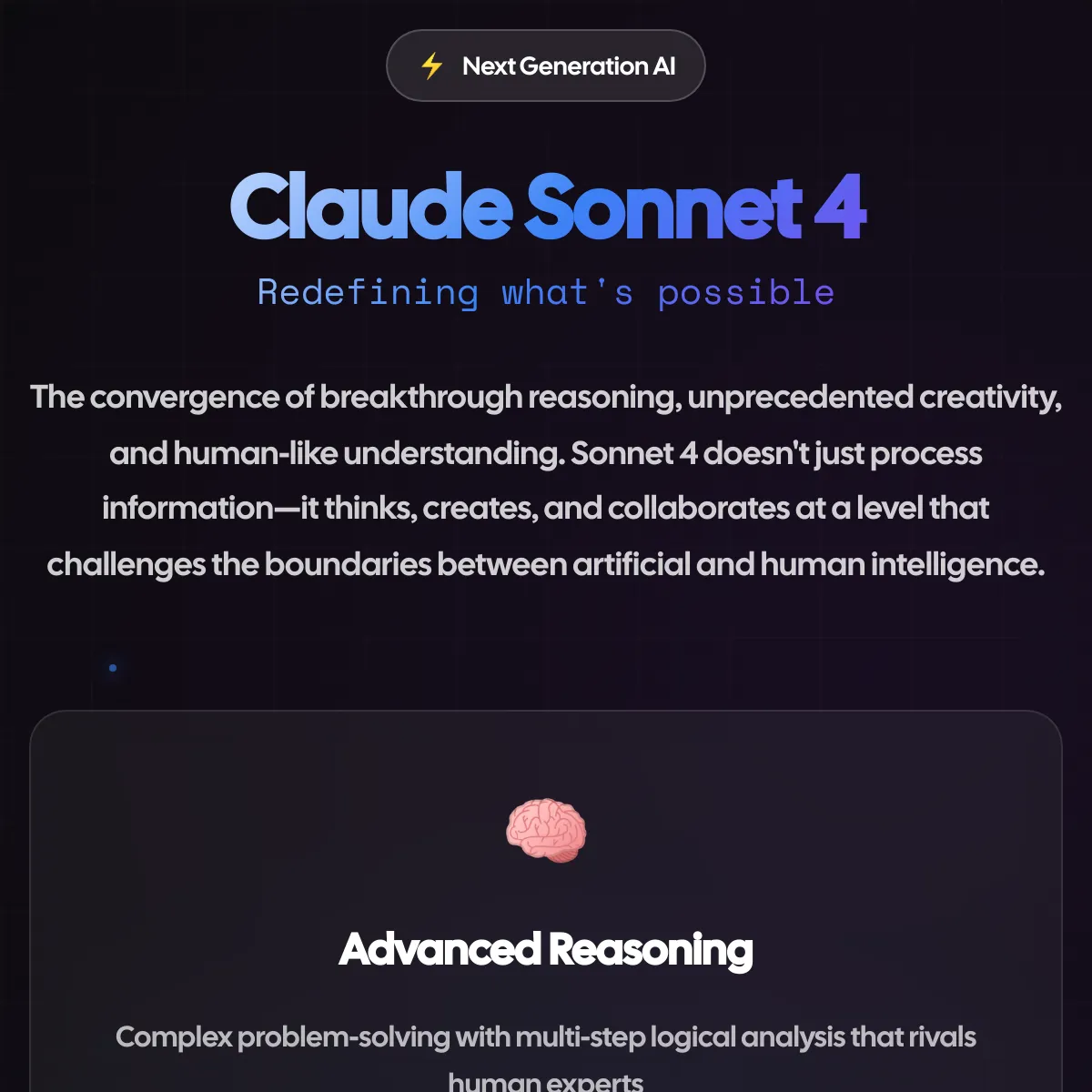 Claude Sonnet 4: Redefining AI Excellence