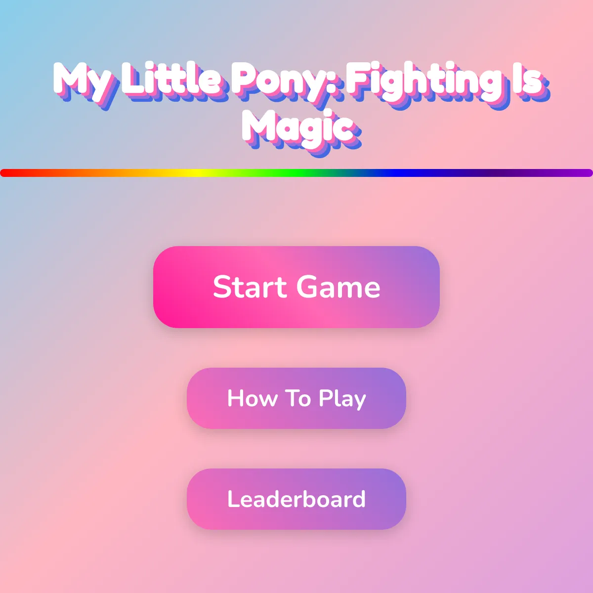 My Little Pony: Fighting Is Magic