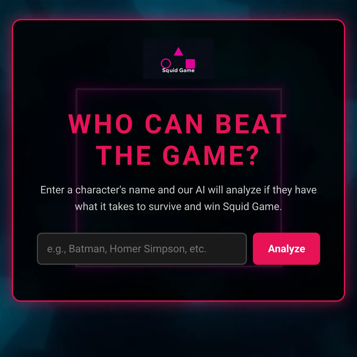 the project is loading