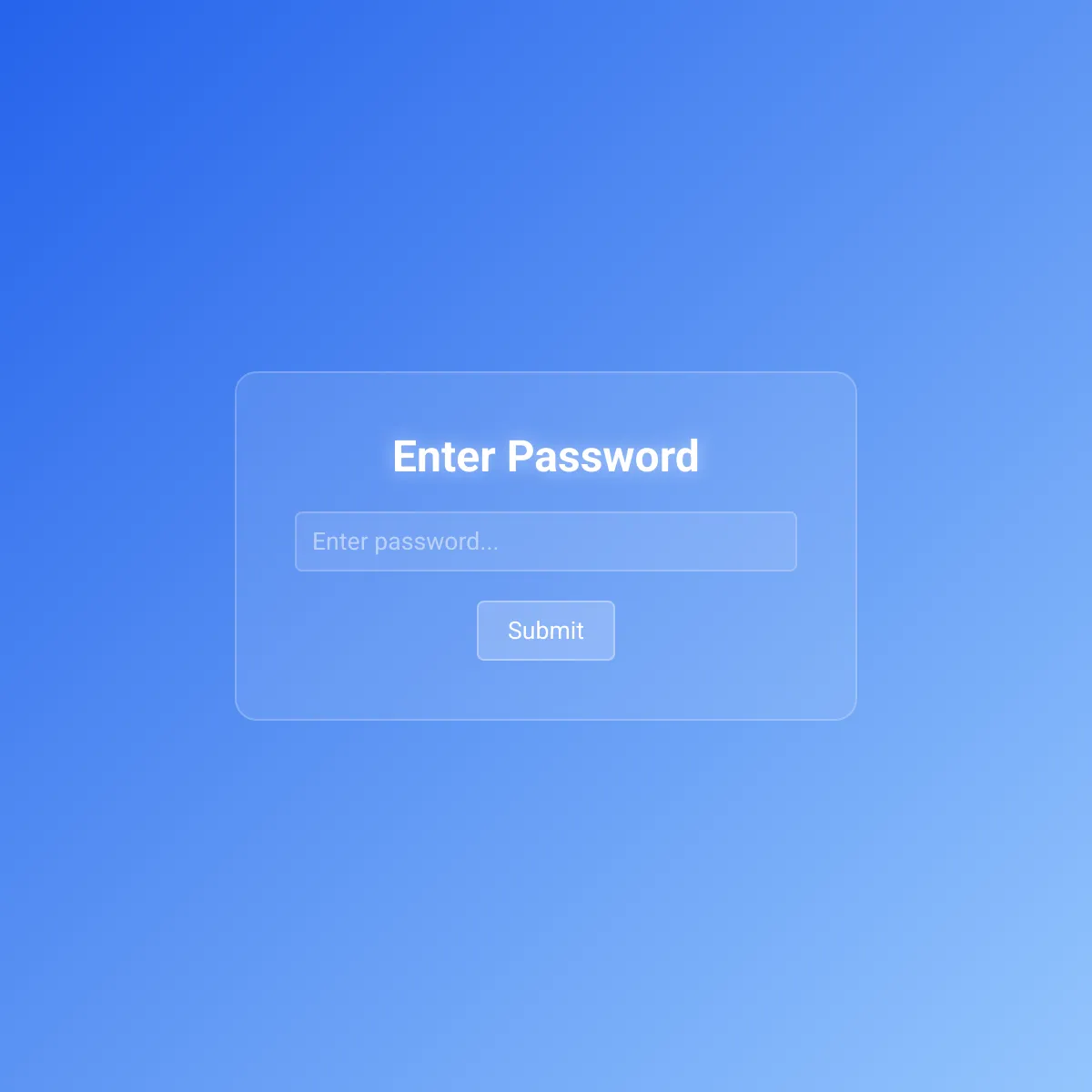 the project is loading