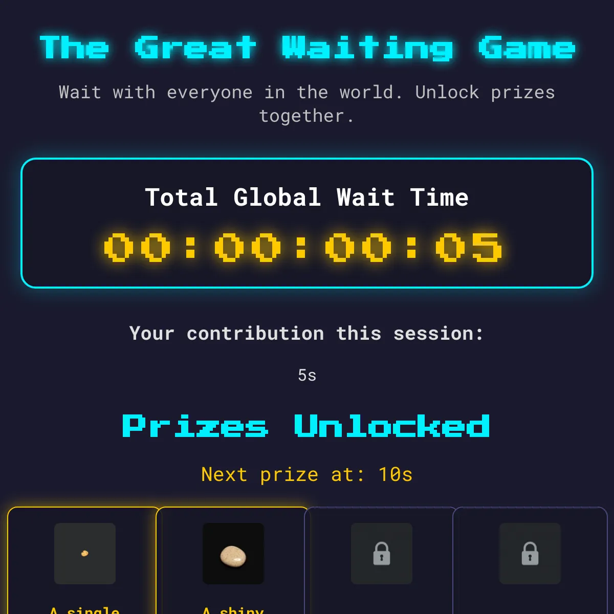 The Great Waiting Game