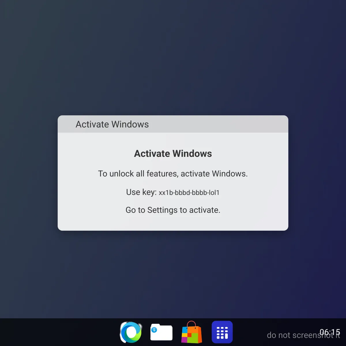 the project is loading