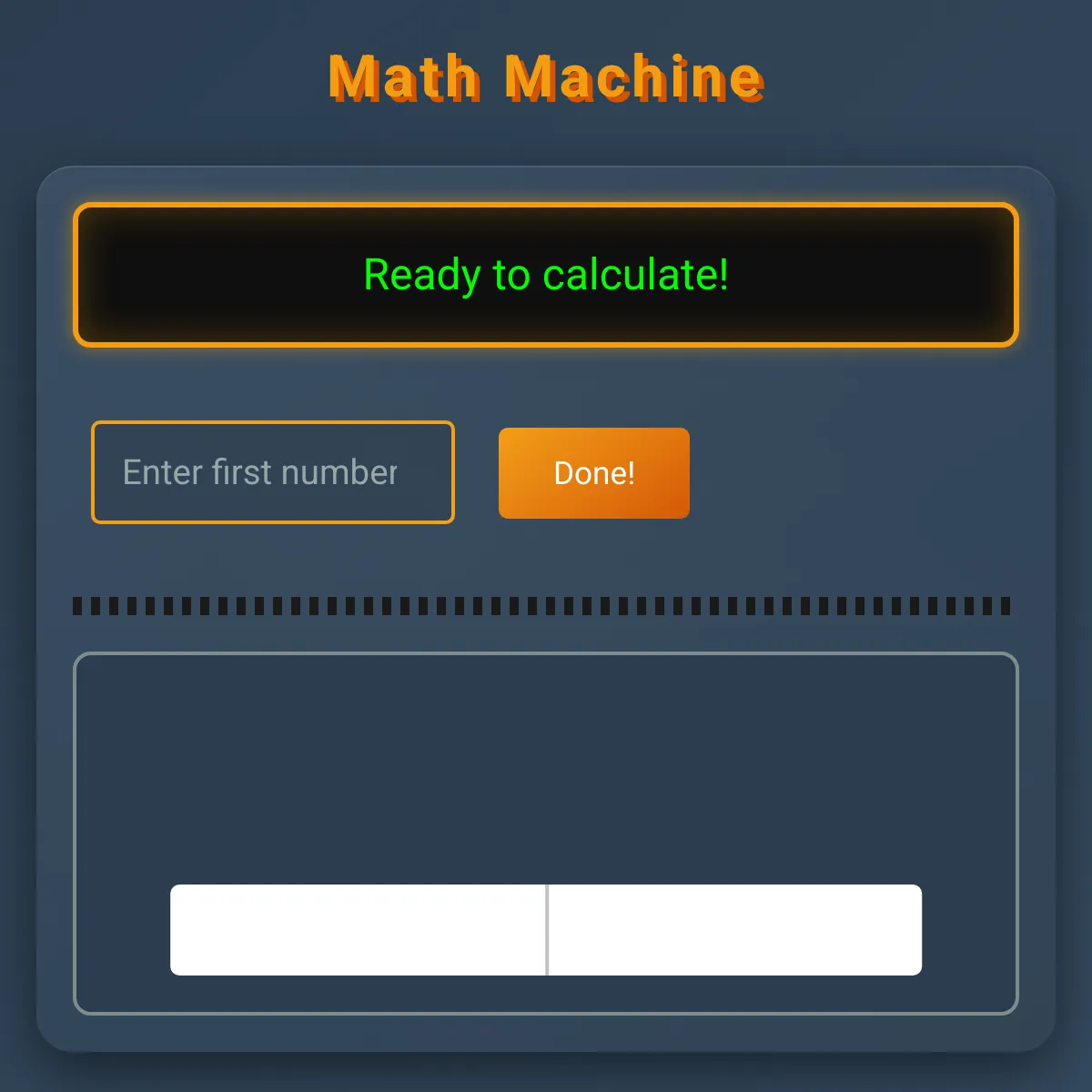 the project is loading