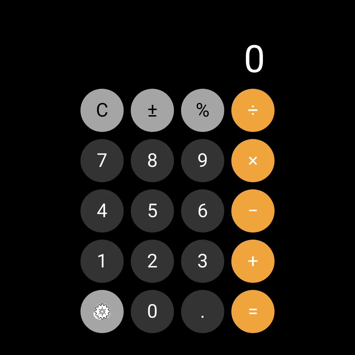 iOS Calculator