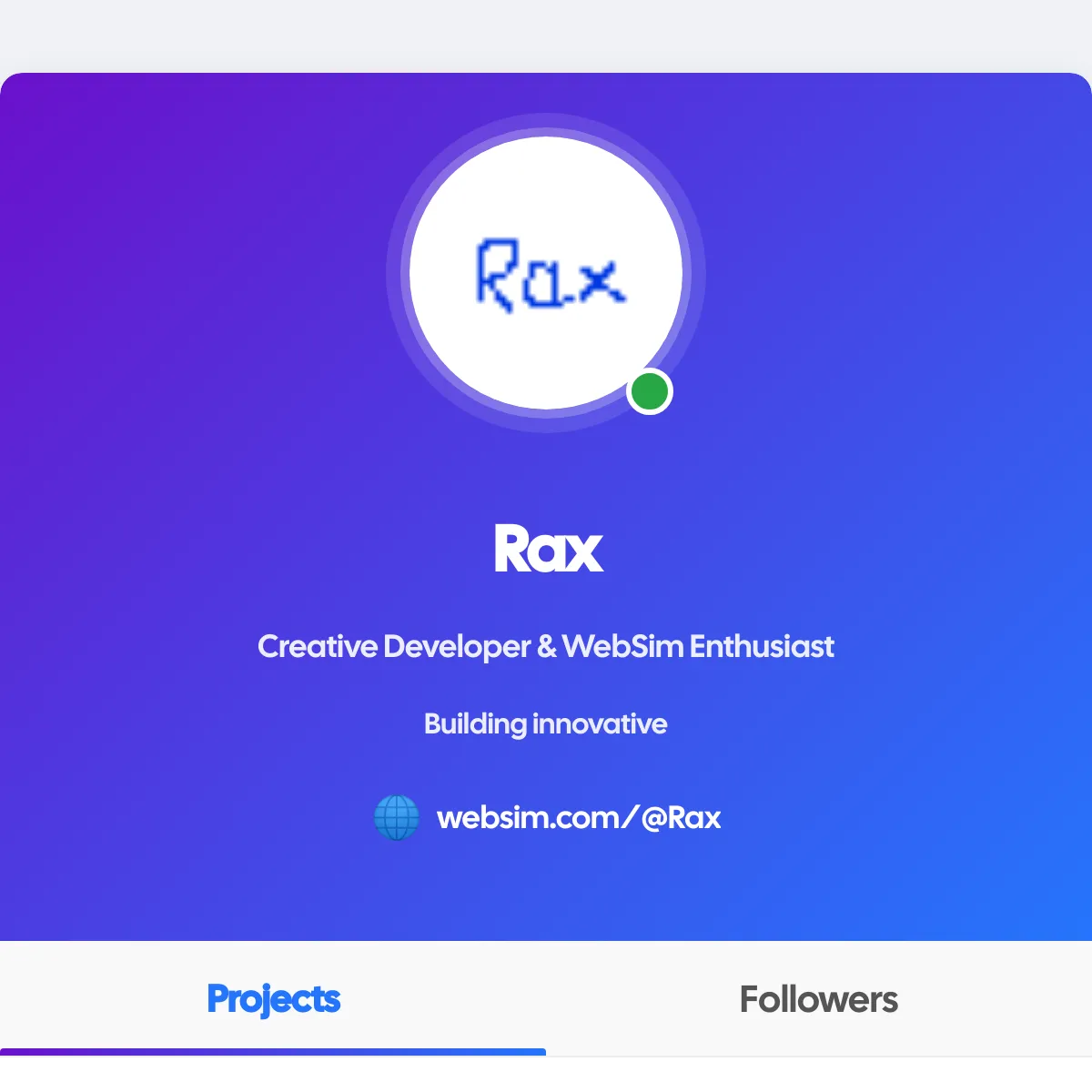 the project is loading
