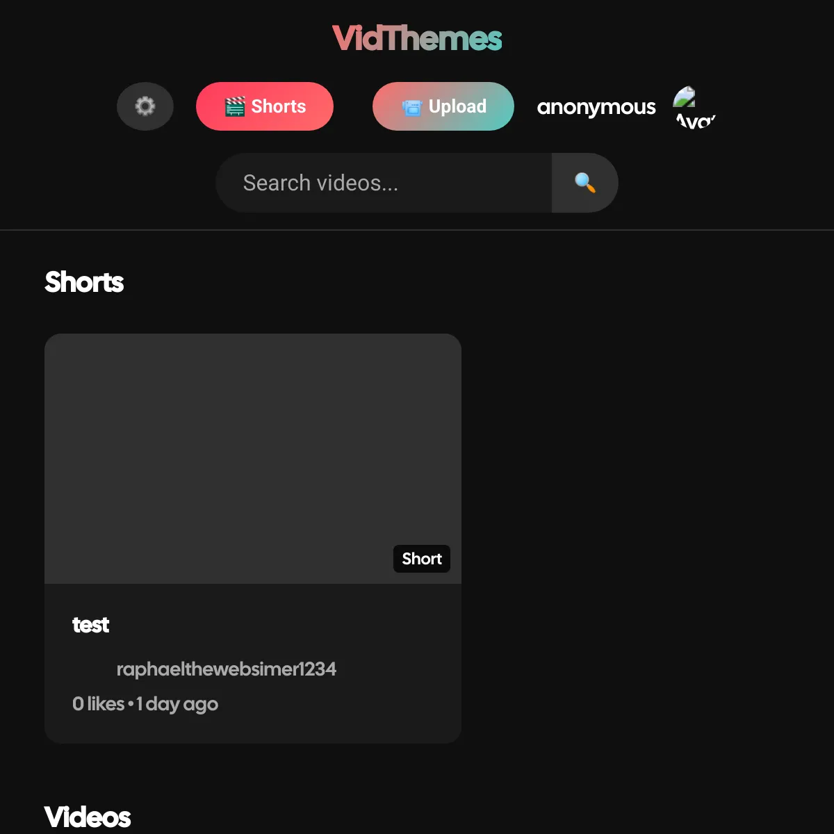 the project is loading