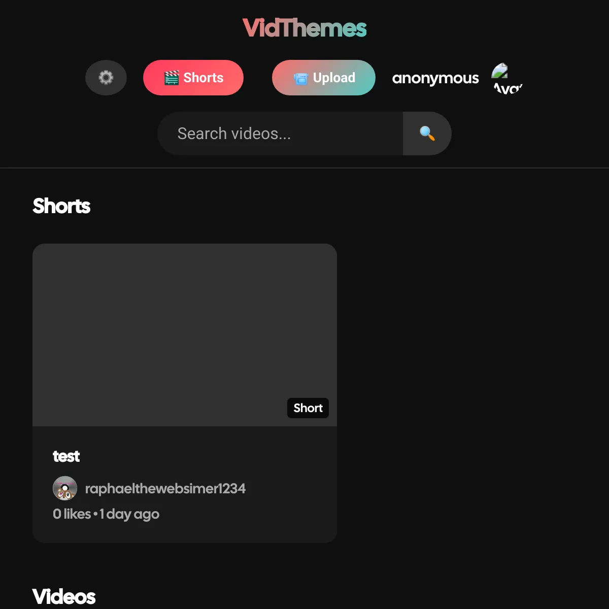 the project is loading