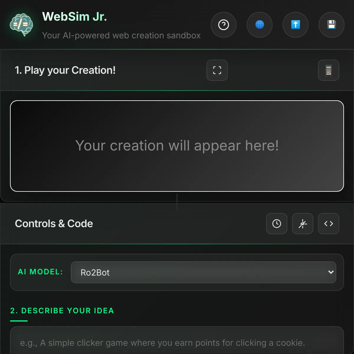 the project is loading