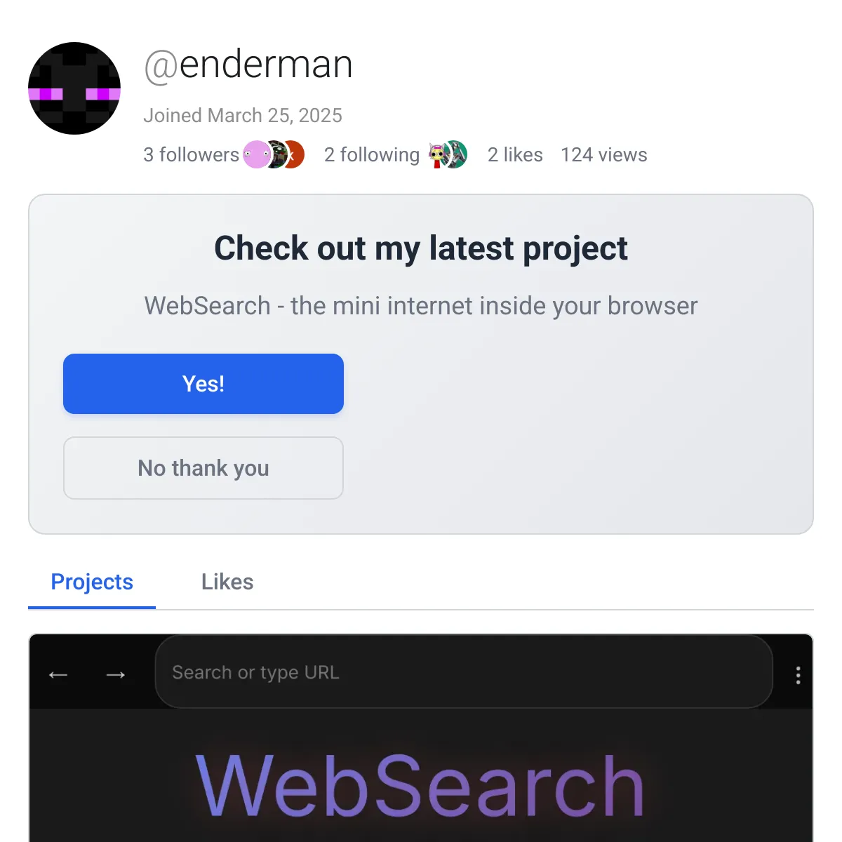 the project is loading