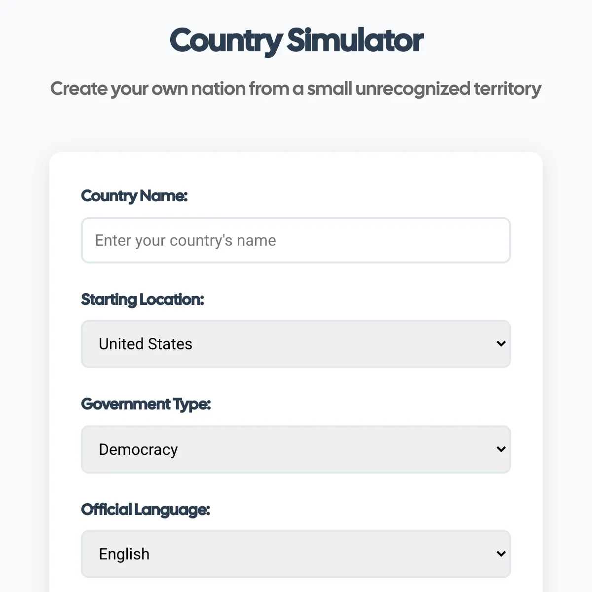 the project is loading