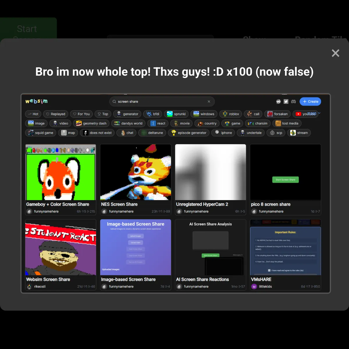 the project is loading