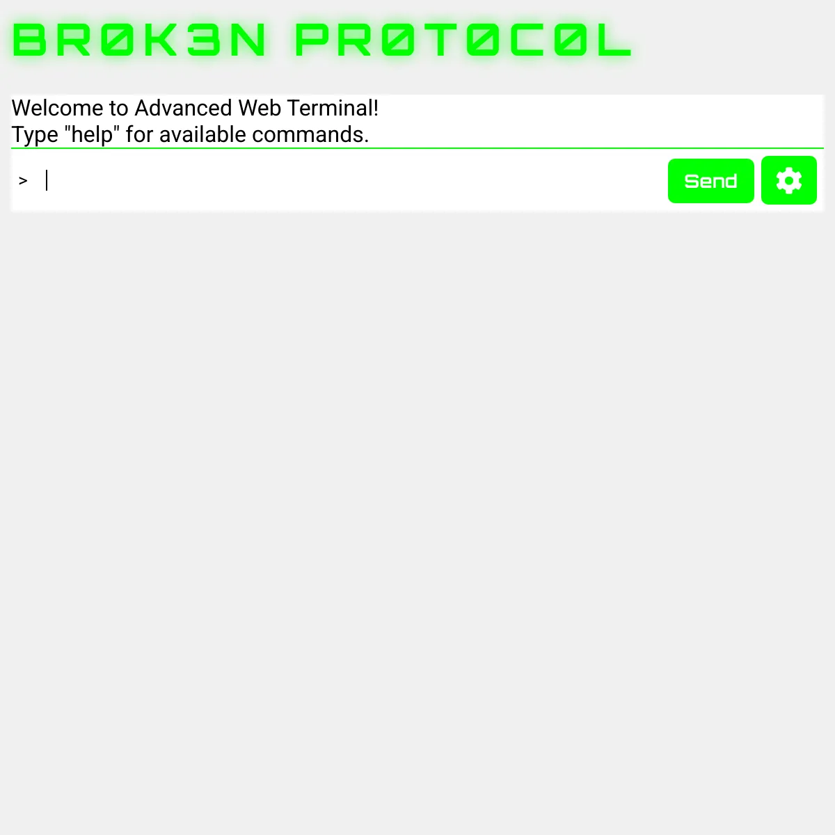 the project is loading