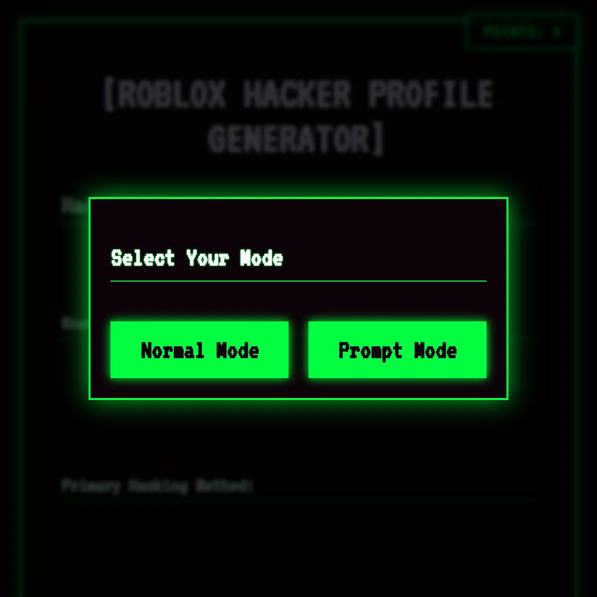Roblox Hacker Name Generator