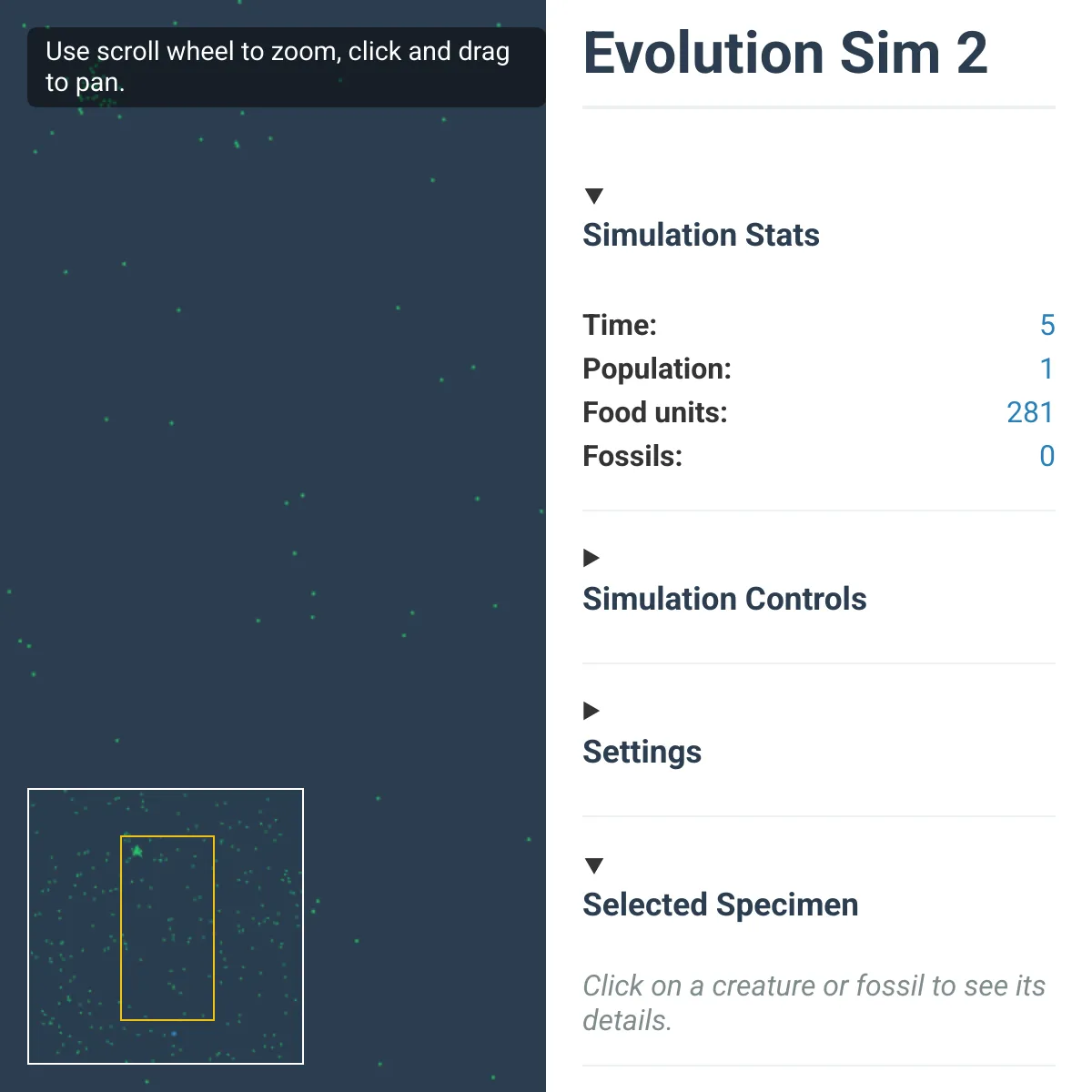 the project is loading