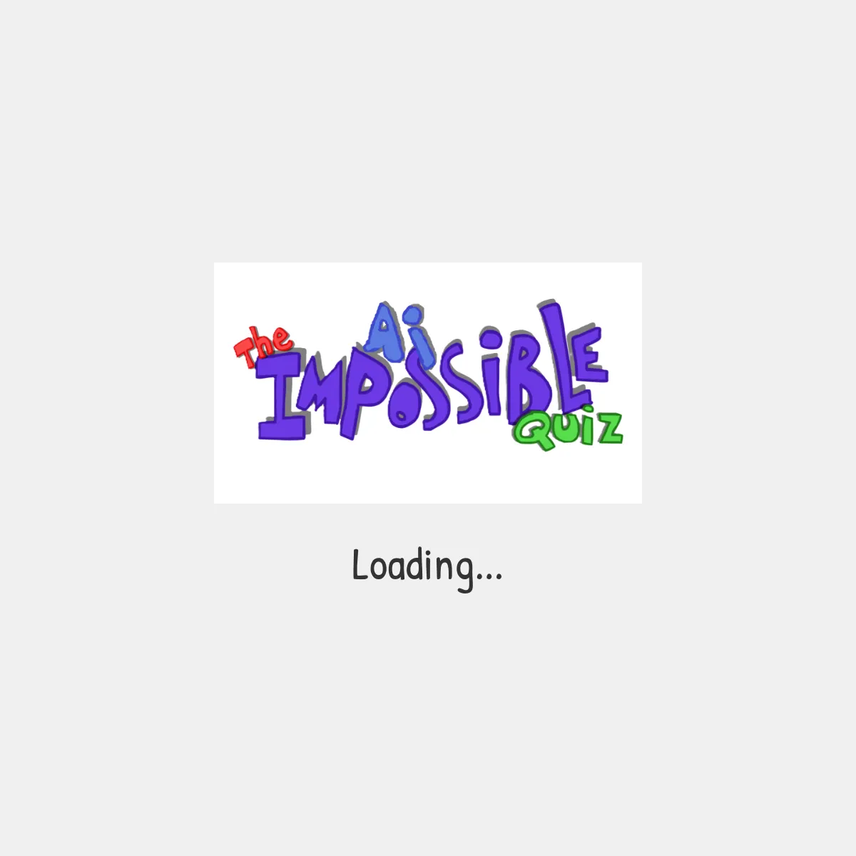 the project is loading