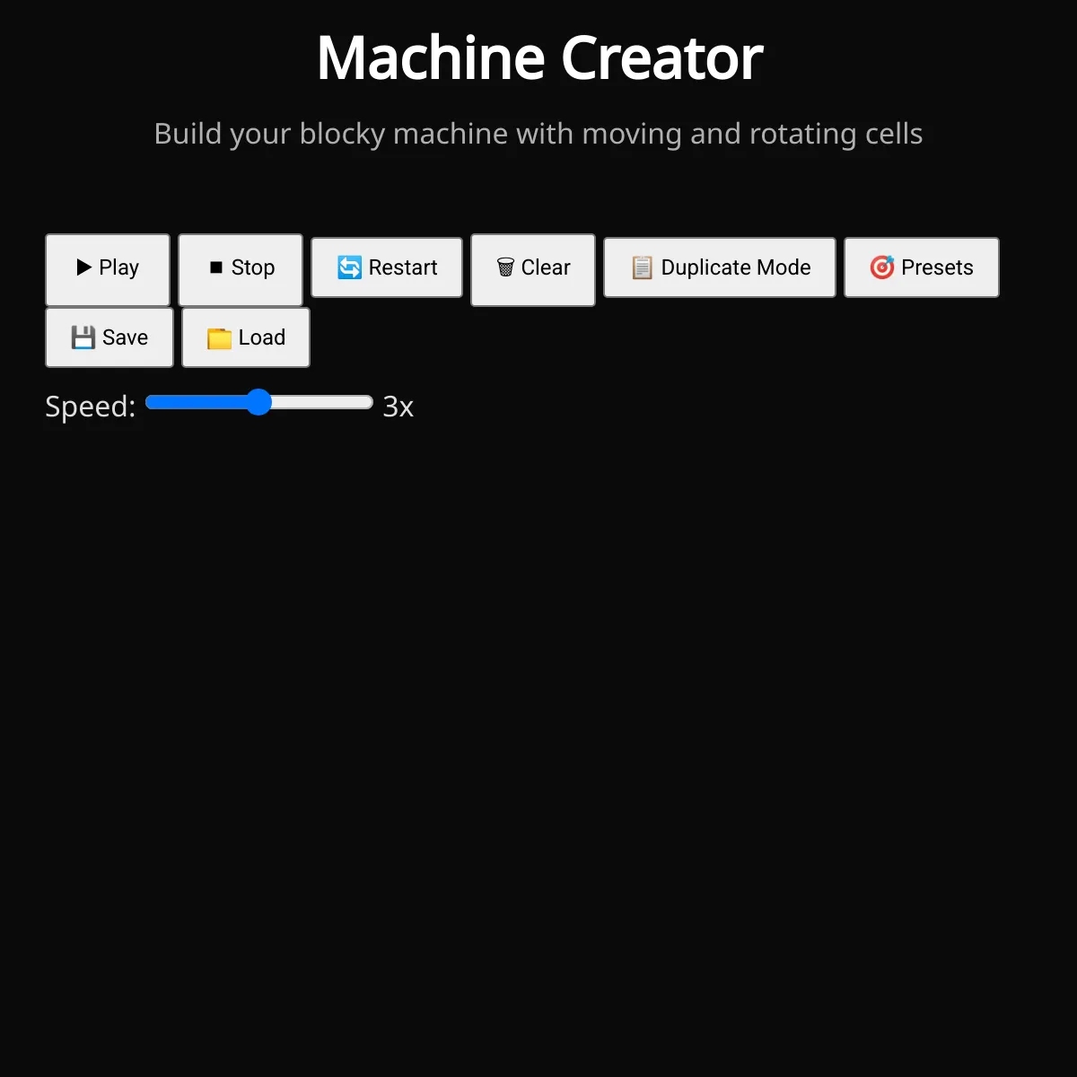 Machine Creator
