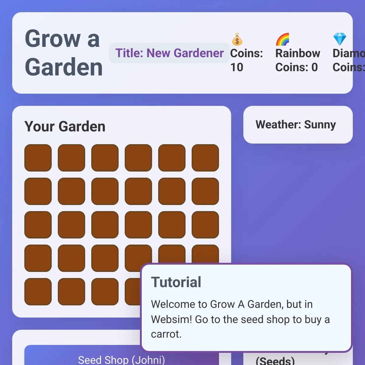 the project is loading