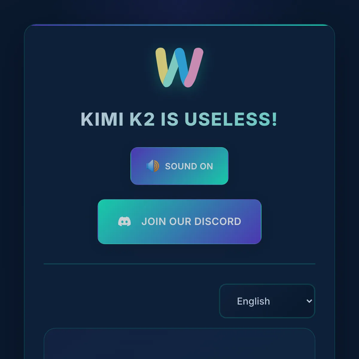 the project is loading