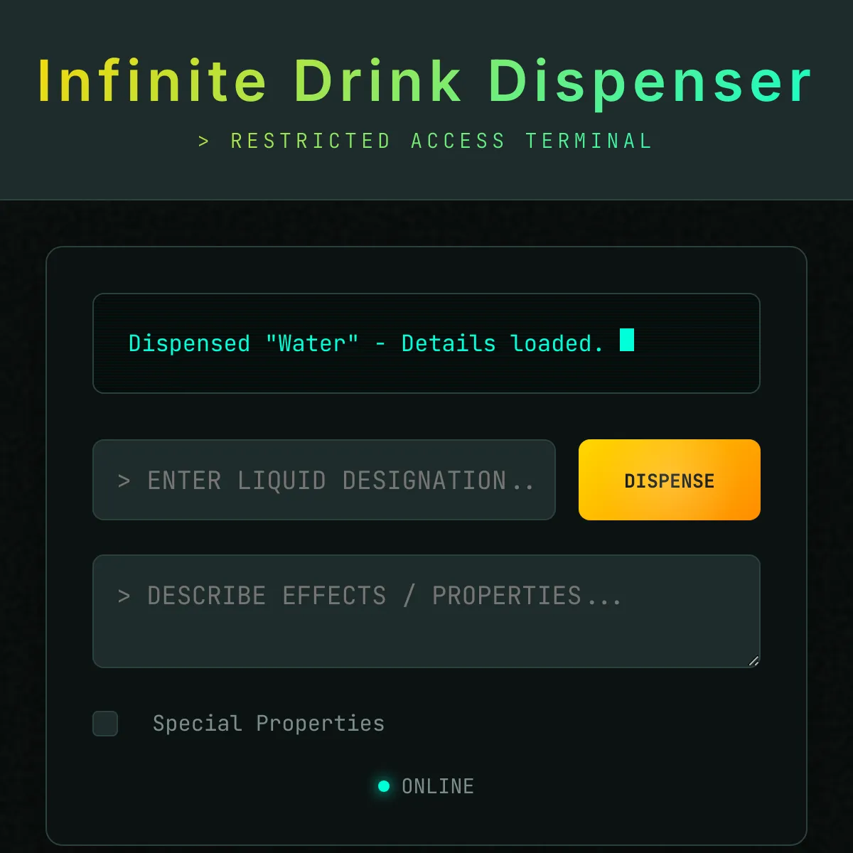 the project is loading