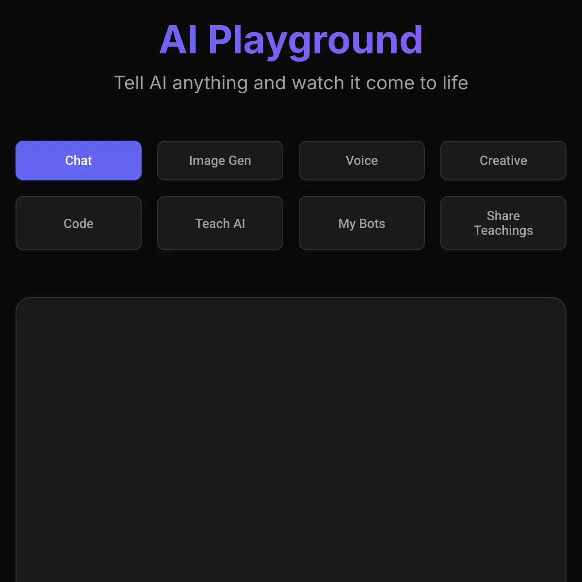 AI Playground