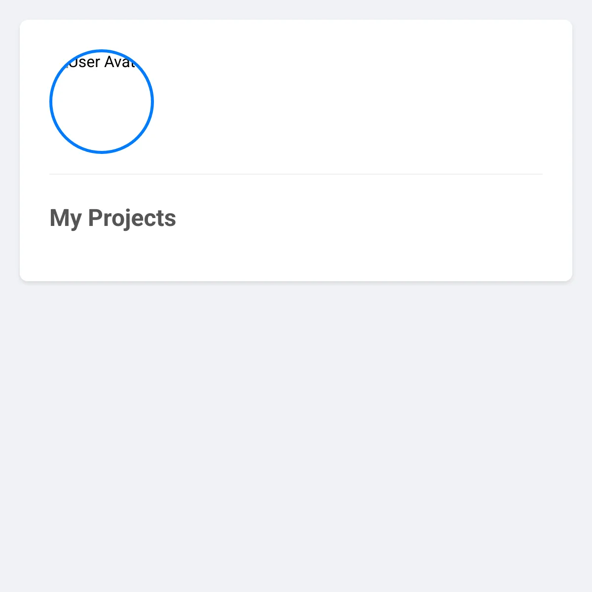 the project is loading