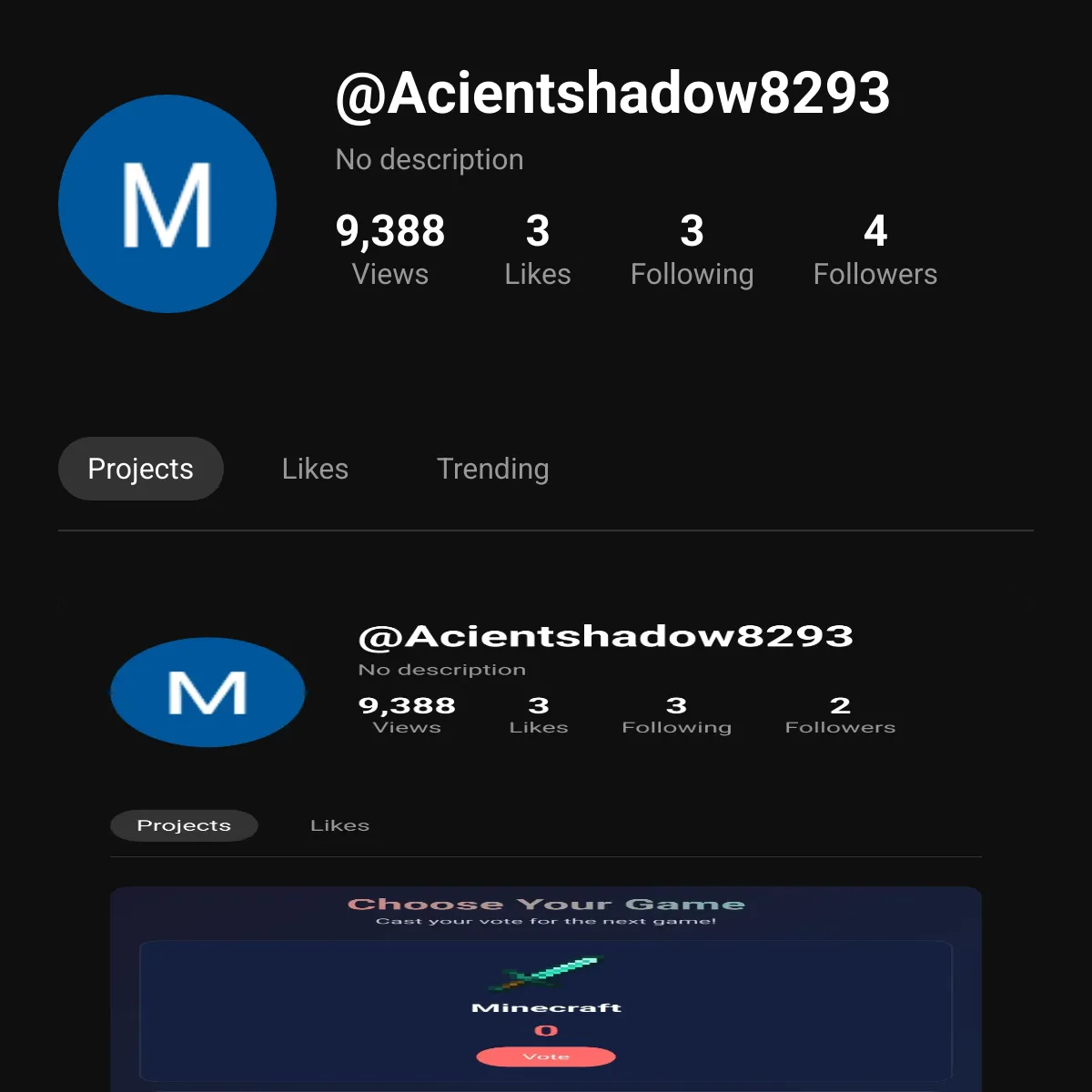 the project is loading