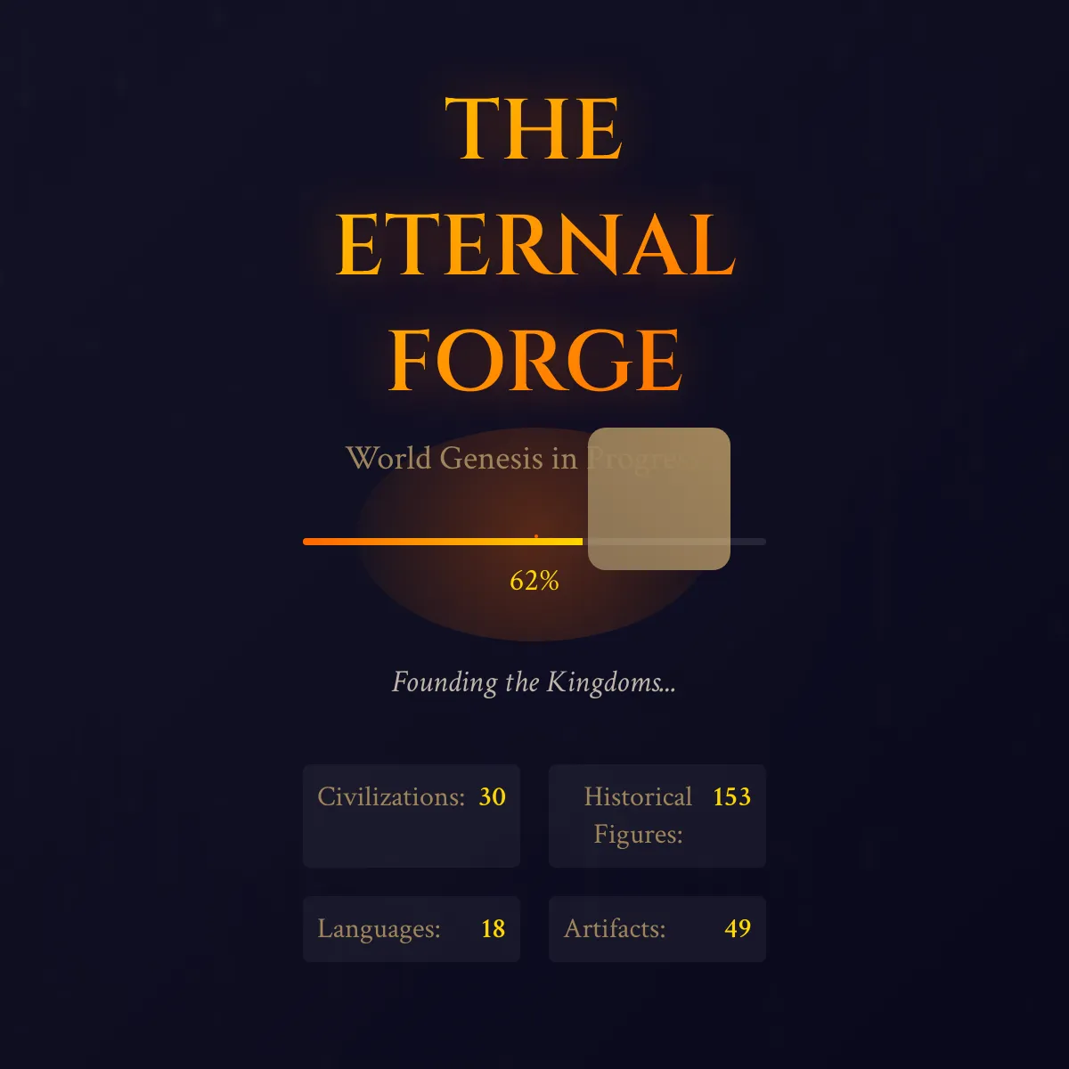 World Genesis - The Eternal Forge