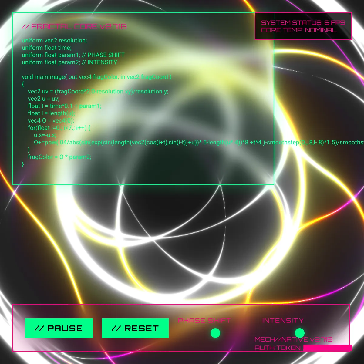 the project is loading