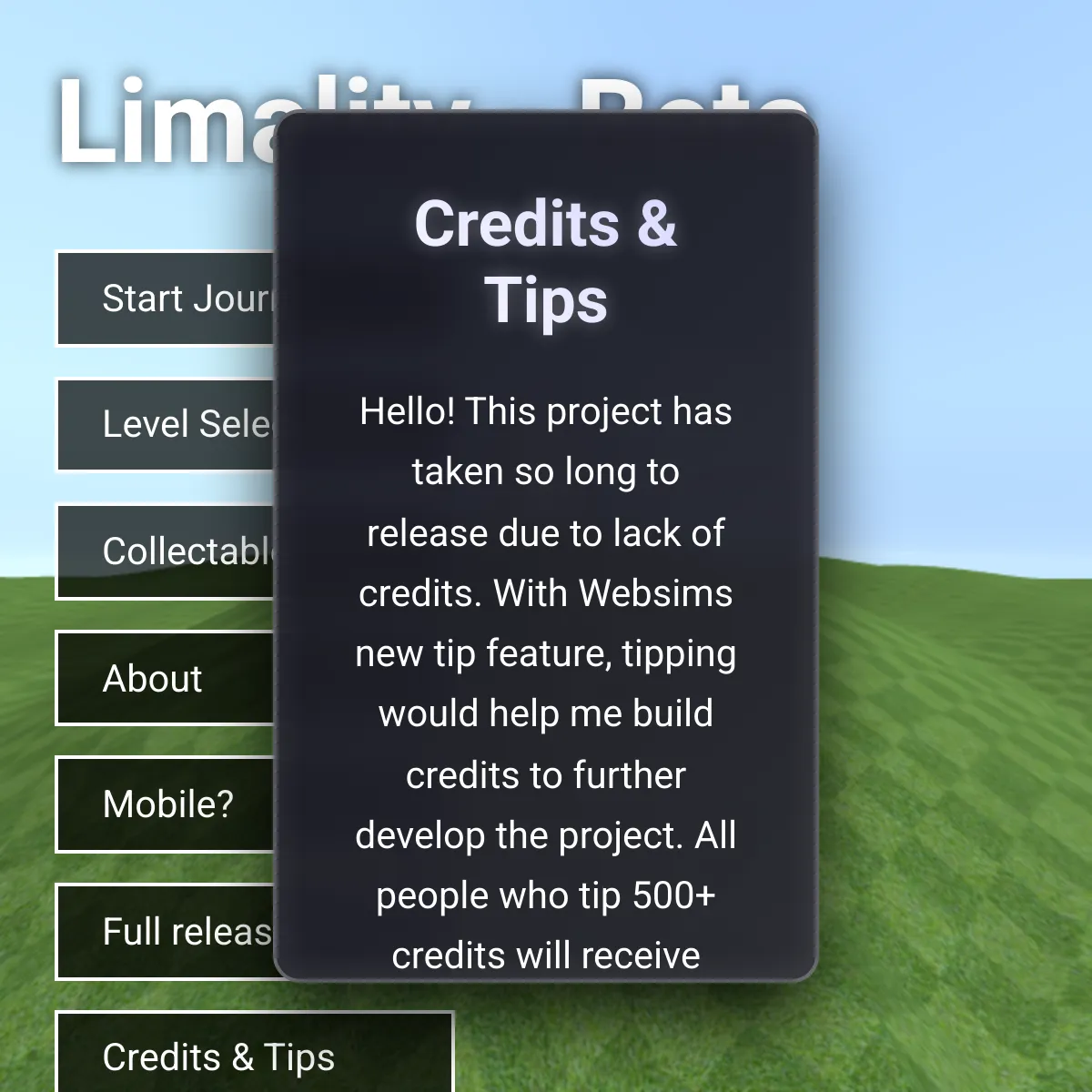 the project is loading