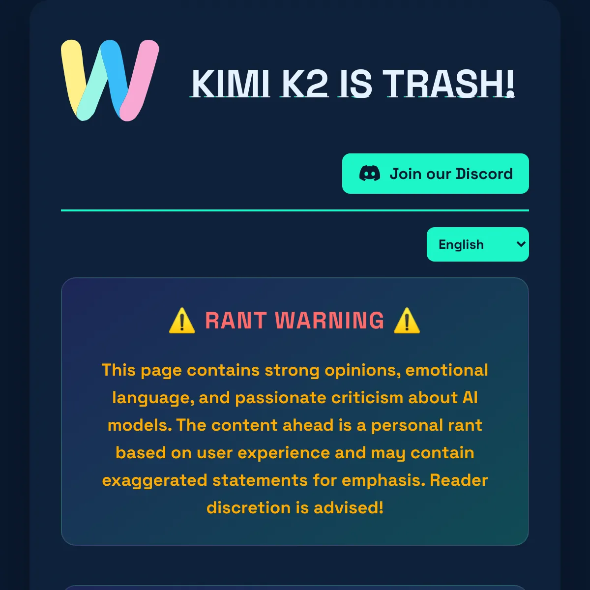 the project is loading
