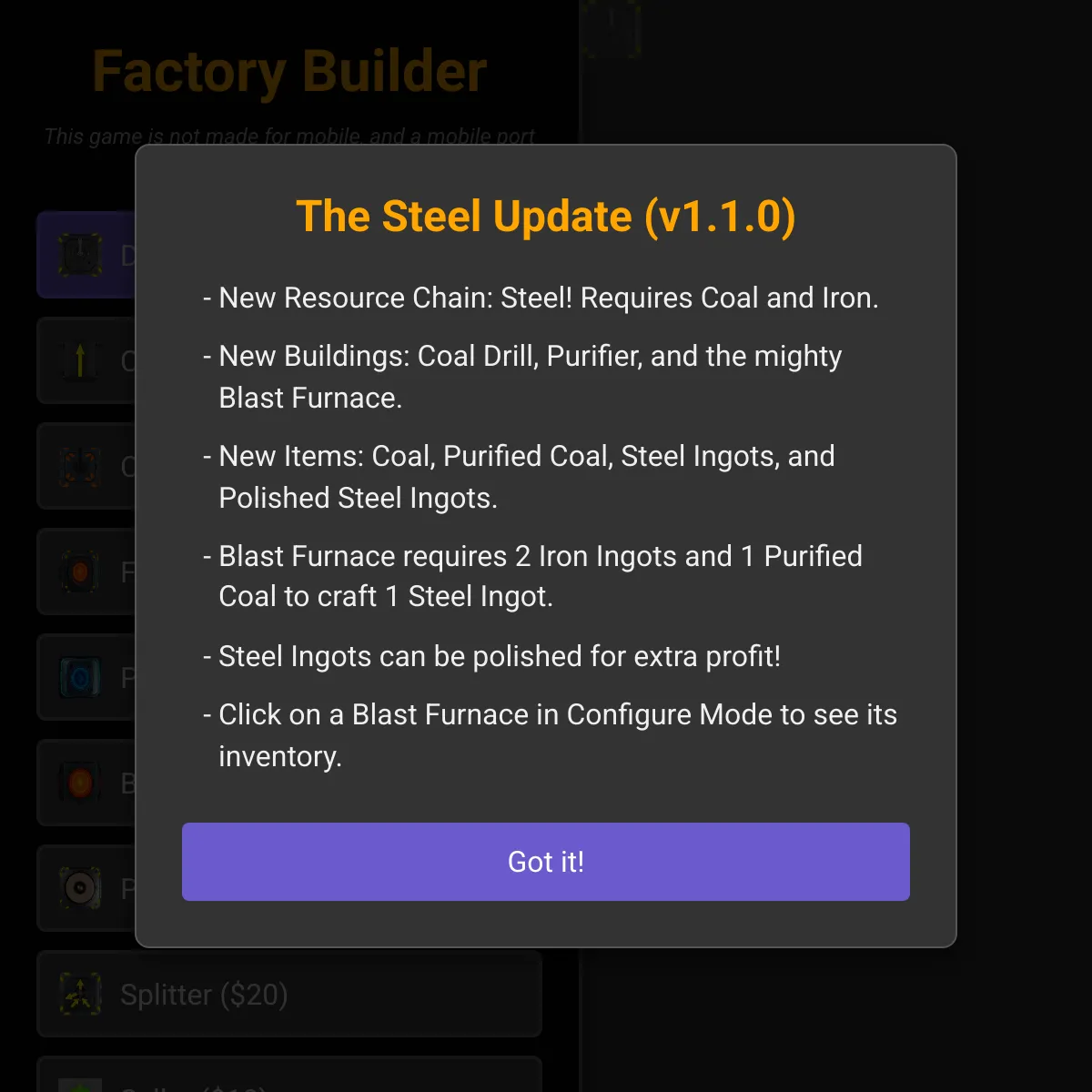the project is loading