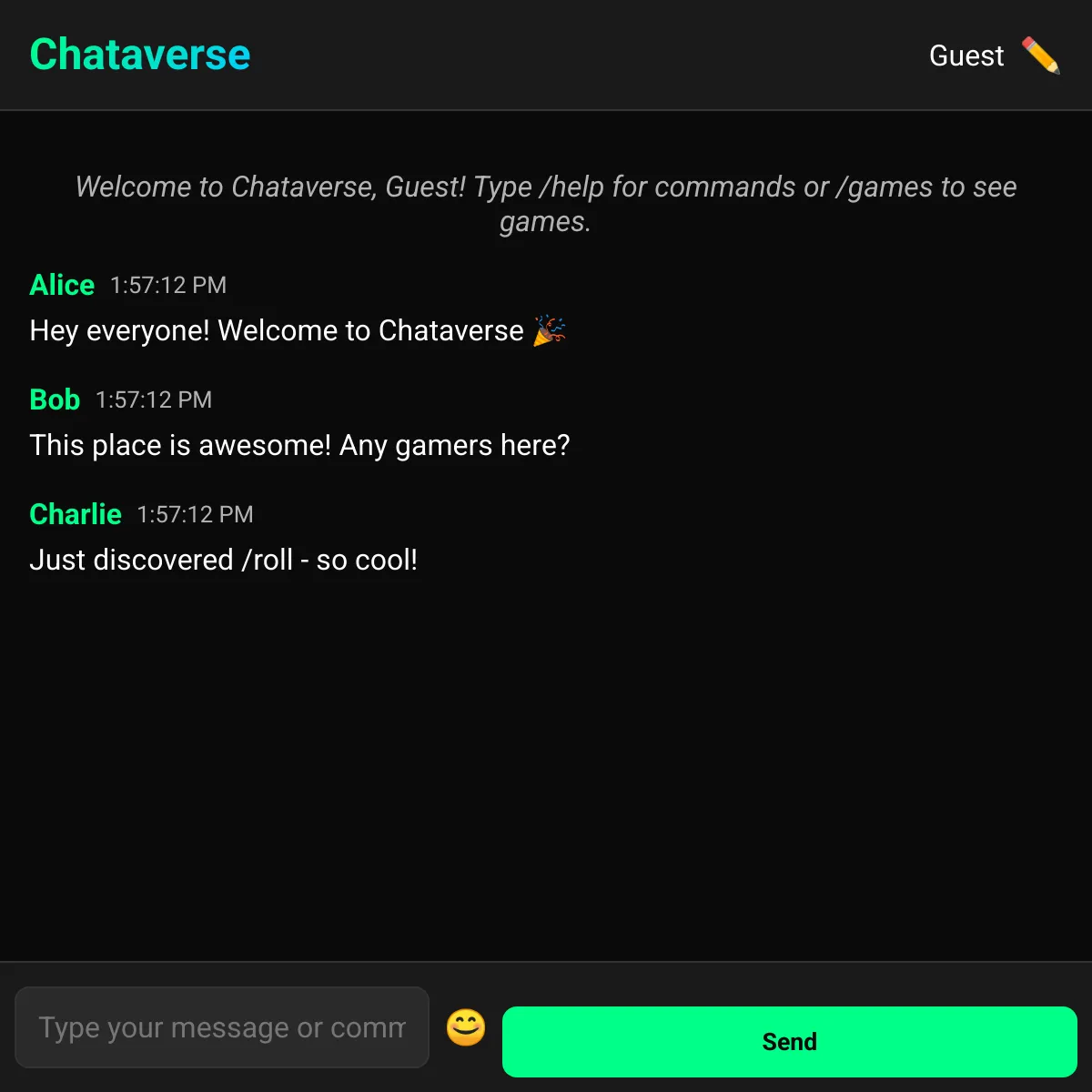 the project is loading