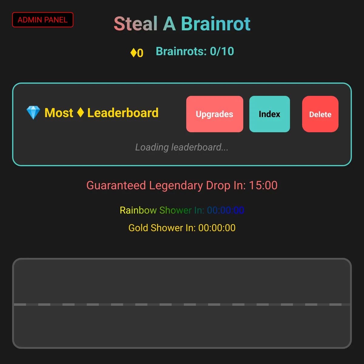 the project is loading