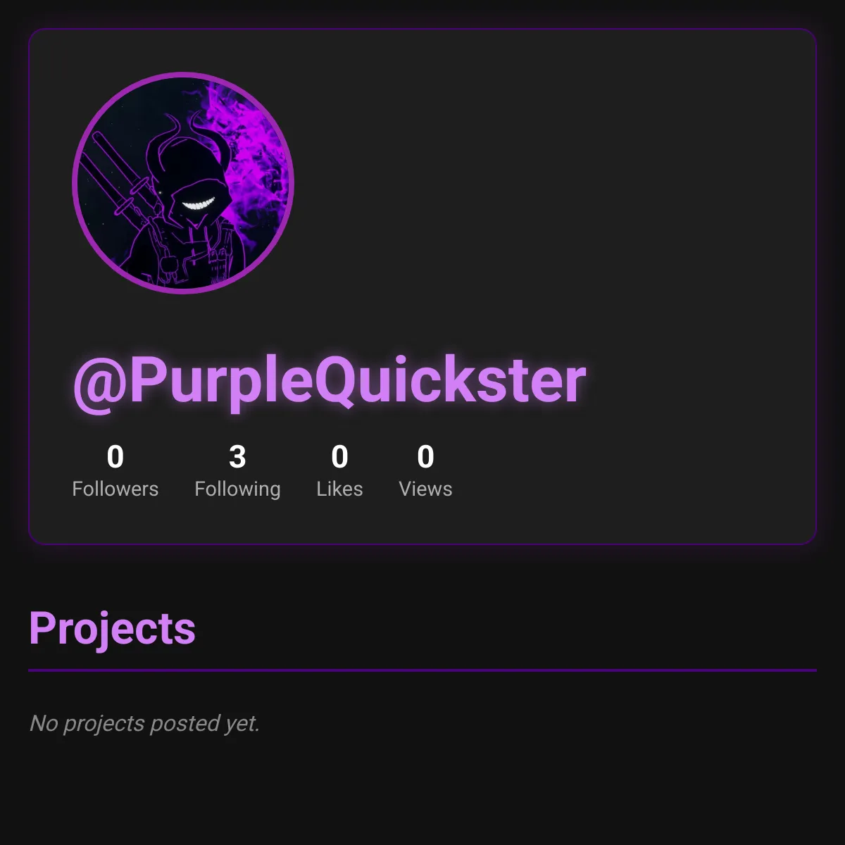 the project is loading
