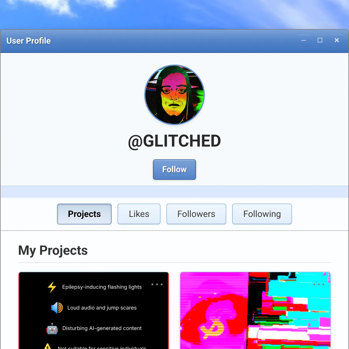 the project is loading