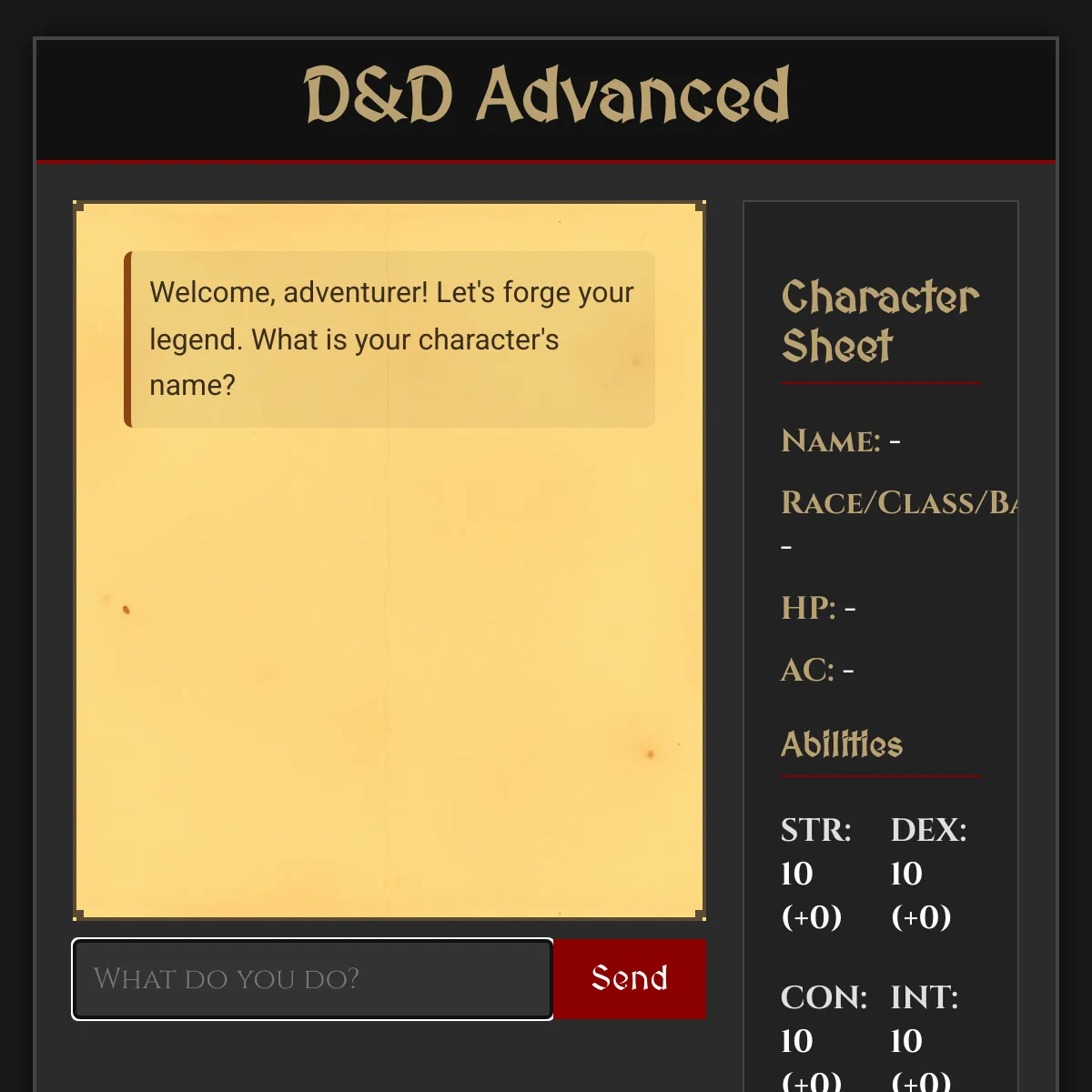 D&D Advanced