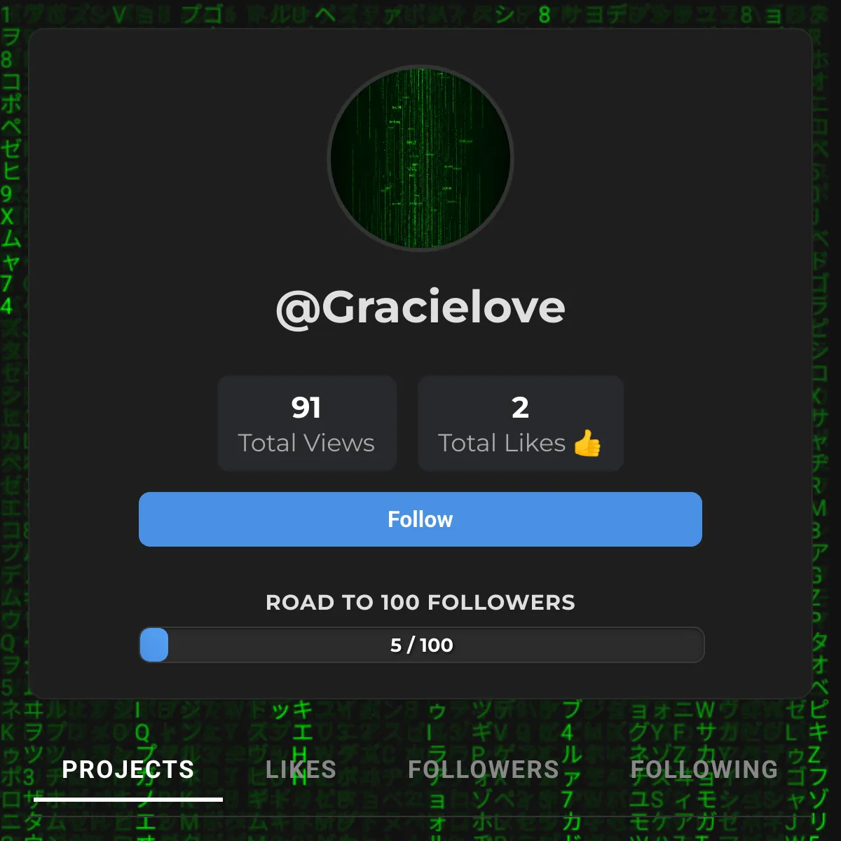 the project is loading