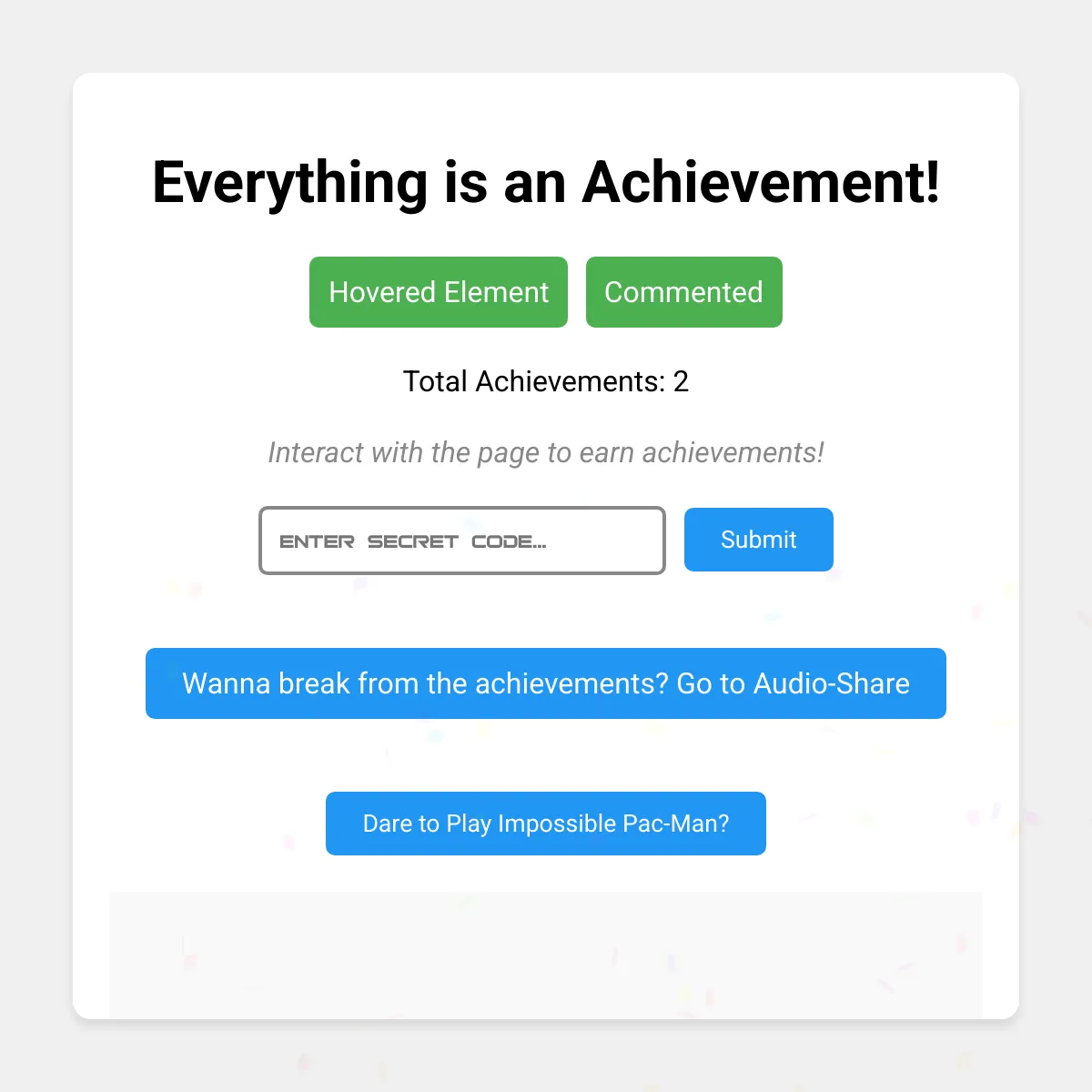the project is loading