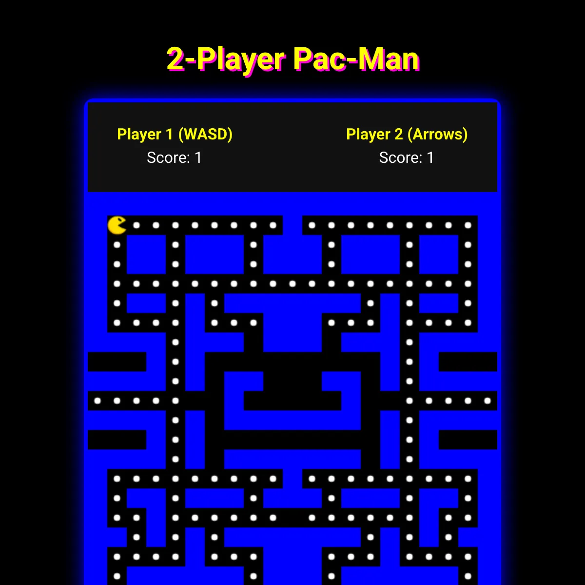 2-Player Pac-Man