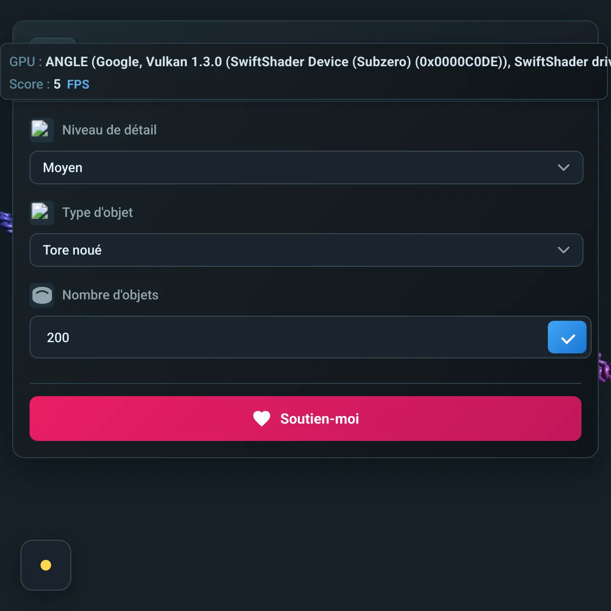 the project is loading