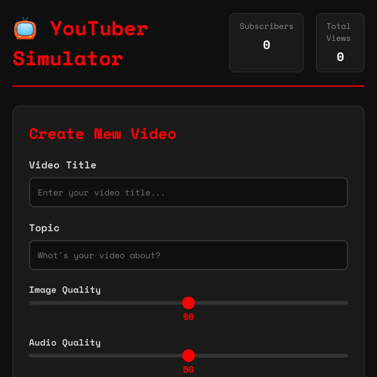 the project is loading