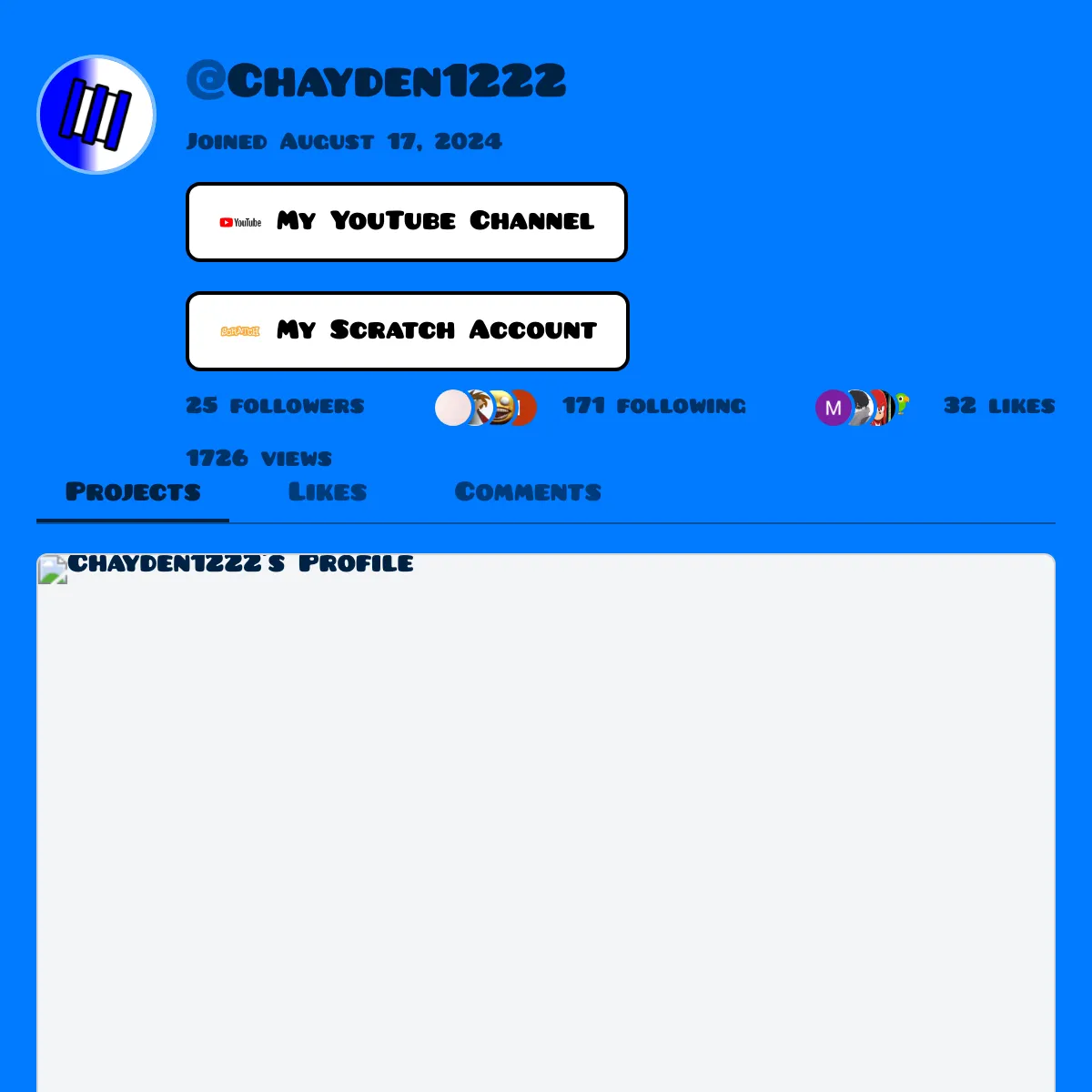 the project is loading