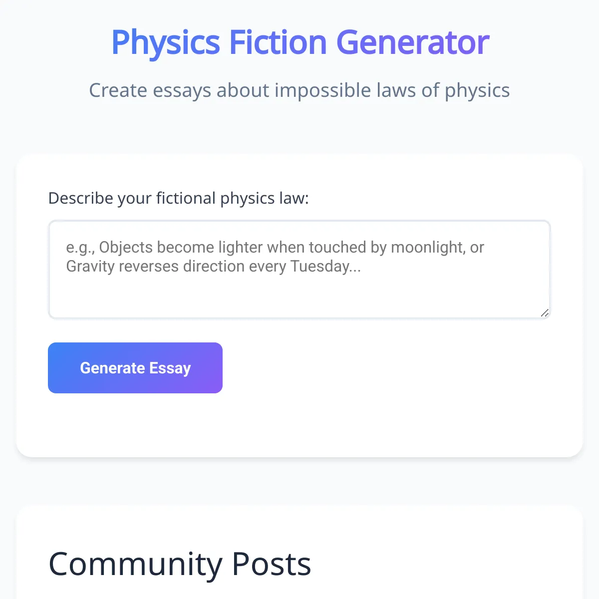 the project is loading